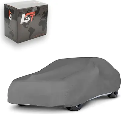 Produktbild von Autoschutzhülle Cover atmungsaktiv Abdeckung Ganzgarage Schutzplane Grau S