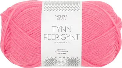 Produktbild von Sandnes Tynn Peer Gynt 50g - Norwegische Wolle 4315 bubblegum pink