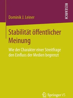 Obrázok produktu pre Stabilität öffentlicher Meinung