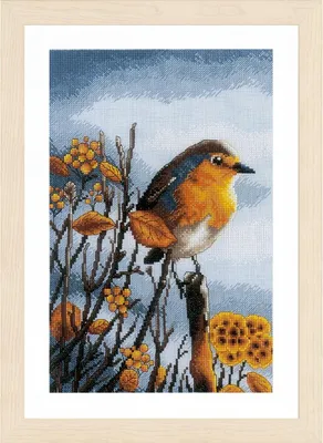 Image de Lanarte Kit de broderie au point de croix "Animaux. Sur le chapeau", modèle à compter, 20x30cm