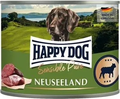 Immagine prodotto di HappyDog 200gx6 Sensible Pure Neuseeland Lamm