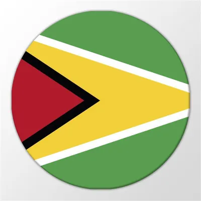 Produktbild von Huuraa Magnet Guyana Flagge Geschenk Kühlschrankmagnet 59mm Kühlschrankmagnet Flaschenöffner Guyana Flagge Präsent
