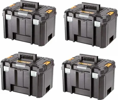 Produktbild von Pack mit 4 Koffers DeWALT TSTAK VI