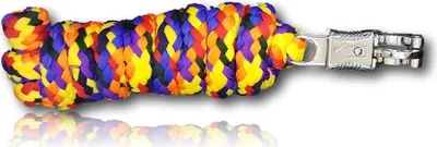 Produktbild von Führstrick mit Panikhaken für Pferd - Anbindestrick in verschiedenen stylischen Designs, Länge 2m, Farbe bunt