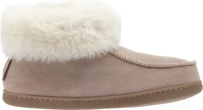 Produktbild von Vanuba Peppin Lammfell Hausschuhe Damen Schuhe - Badelatschen Damen Hausschuhe - Leder Wolle Pantoffeln Damen - Bequeme Schuhe Damen Lammfell-Hausschuhe - 39 EU Leder Beige Weiß