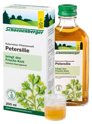 Zdjęcie produktu dla Schoenenberger Pure Naturalny sok z pietruszki 200 ml