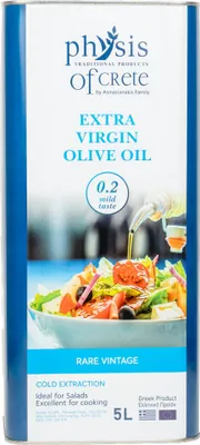 Zdjęcie produktu dla Physis of Crete oliwa extra virgin łagodna do sałatek 5 L