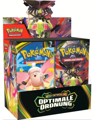 Image de Pokémon : Évolution Méga - Présentoir de boosters « Ordre optimal » ME3 (allemand)