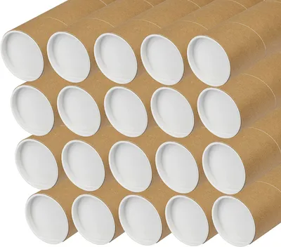 Obrázek produktu pro V1 Trade Přepravní role - praktický obalový materiál pro výkresy a plakáty - bezpečné balení (přepravní role 70x750mm x20)