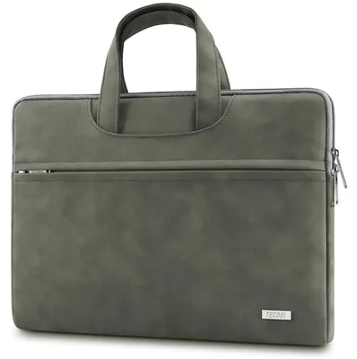 Produktbild von Laptoptasche für 13-13,5 Zoll Laptops – Grün mit Tragegriff
