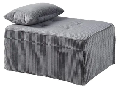Obrázek produktu pro Multifunkční taburet Finn, potah z kordu, rozměry 80 x 70 x 43 cm