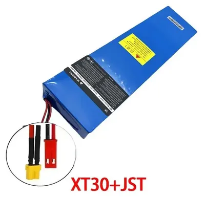 Produktbild von 48V 13S4P E-Scooter Akku - Li-Ion Batteriepack - 60000mAh Hochkapazität - Integriertes BMS Schutzsystem - XT30-JST Anschluss