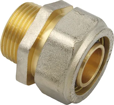 Produktbild von Pipetec Klemmring Schraubfitting Übergang 26x3 mm 3/4 Zoll Aussengewinde