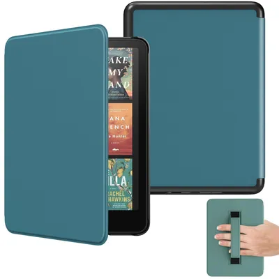 Immagine prodotto di Custodia MoKo per Kindle Paperwhite da 7" (12ª generazione, 2024), color verde acqua
