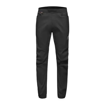 Schwarze Trekkinghose "Massone Light Pants" von Mammut; geeignet für Herren.