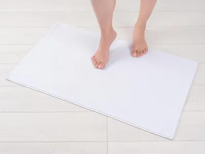Produktbild von Hammetex Badematte 51x86 cm – 100% Baumwolle, 1200 GSM, , rutschhemmend