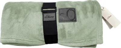 Produktbild von s.Oliver Wohndecke Kuschelsoft" salbei 150x200 cm"