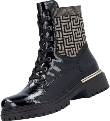 Produktbild von Rieker Damen Stiefelette Schwarz