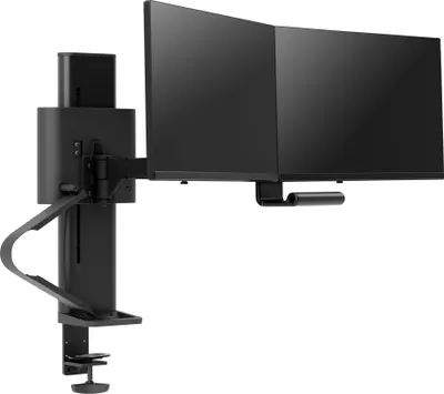 Produktbild von Ergotron TRACE 45-631-224, Klemme, 9,8 kg, 68,6 cm (27"), 100 x 100 mm, Höhenverstellung, Schwarz