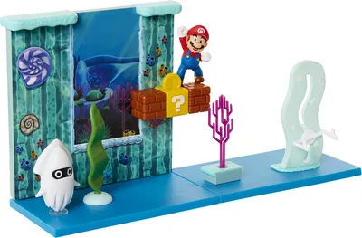 Produktbild von Nintendo Super Mario Underwater Spielset,  6,5 cm