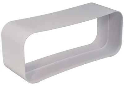 Obrázek produktu pro Ploché potrubí 222x89mm, připojovací manžeta odpadního vzduchu, přípojka ventilačního potrubí