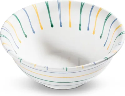 Produktbild von Gmundner Keramik Buntgeflammt Salatschüssel 26cm