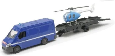 Produktbild von Gendarmerie-LKW und Hubschrauber-Set, NEW19915C, Maßstab1/43, NEWRAY