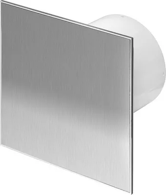 Produktbild von Wohnraumlüfter Lüfter Badlüfter Deckenlüfter Ventilator Badventilator Ø 100 mm Standard edelstahl gerade