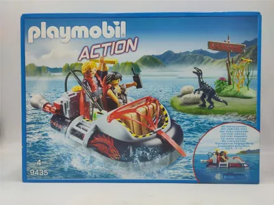 Produktbild von PLAYMOBIL 9435 Luftkissenboot mit Unterwassermotor