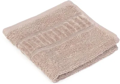 Produktbild von Gözze Frottierserie BIO taupe Waschhandschuh 17 x 24 cm