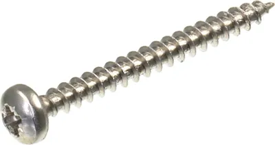 Produktbild von SECCARO Spanplattenschraube Halbrundkopf 3 x 30 mm, Edelstahl V2A VA A2, Holzschraube mit Vollgewinde, Kreuzschlitz / PZ, 250 Stück