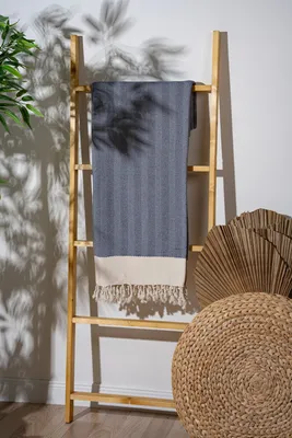 Immagine prodotto di Mijolnir, Baliksirti - Indaco, Indaco, Fouta (telo mare), 90 % COTONE, 10 % POLIESTERE, 90 x 180 cm