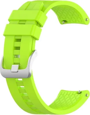 Produktbild von BStrap Silicone Cube Armband für Huawei Watch GT3 46mm, fruit green