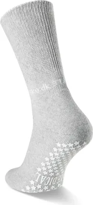 Produktbild von 2 Paar ABS Diabetikersocken mit extrem dehnfähigem Netzbund Diabetes Strümpfe Gr. 37/39