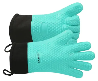 Produktbild von Hitzebeständige Silikon-Ofenhandschuhe und Grillhandschuhe