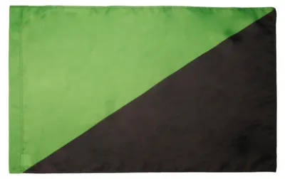 Flagge Anarchoprimitivismus 90x60 cm Polyester 100D