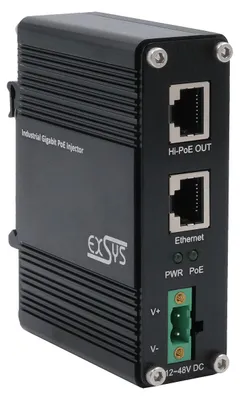 Image de Exsys EX-60310 Injecteur PoE+ Gigabit 60W - 1 Gbps
