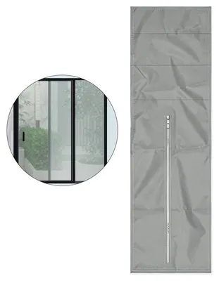 Produktbild von Klimaanlagen Abluftabdichtung, Fenster Abdichtung Klimagerät 92×25cm, doppellagig isolierend, wasserdicht, Reißverschluss&Klett,für mobile Klimageräte