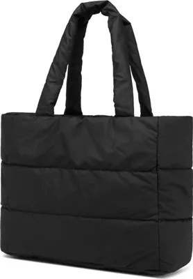 Obrázok produktu pre Dámy Puffer Bag kabelka elegantné Shopper veľké rameno taška teplé rameno taška prešívané taška