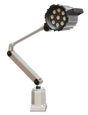 Produktbild von ELMAG LED-Arbeitsleuchte mittel, unten mit Quadratarm