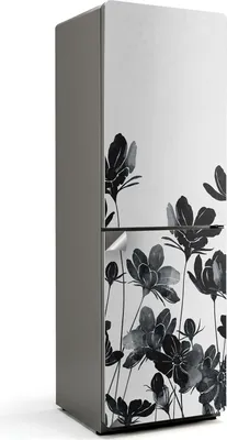 Obrázek produktu pro Odstín květinového motivu - Samolepka na lednici - Samolepka na lednici - Samolepicí fólie na lednici - Dekorace do kuchyně - 60x180 cm