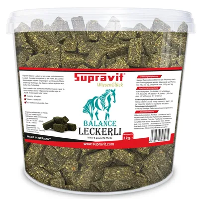 Produktbild von Supravit Balance Pferdeleckerlis 3kg Eimer