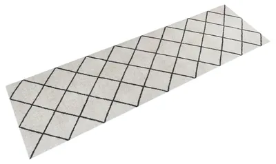 Zdjęcie produktu dla vidaXL Dywanik kuchenny zmywalny kwadratowy 45x150 cm aksamitny