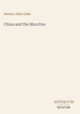 Produktbild von China and the Manchus