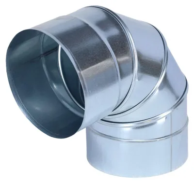 Produktbild von Verstellbarer Bogen 0-90° für Lüftungsrohr Ø 160 mm