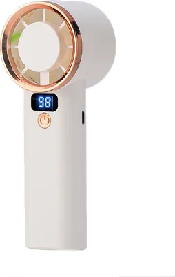 Produktbild von INF Mintgrüner Handventilator - Tragbare Kühllösung Weiß