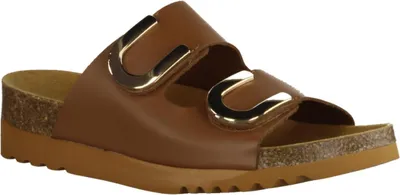 Produktbild von Scholl Moneterey Damenpantolette, Leder, Braun, Damenschuhe - Damenschuhe Top Trends, Braun, leder