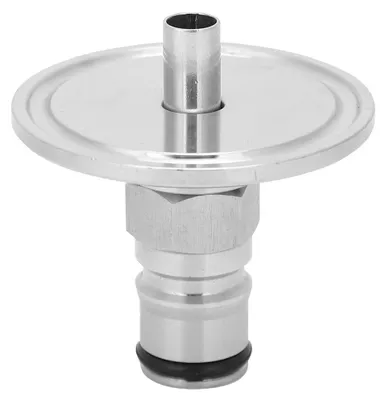 Zdjęcie produktu dla 1,5 cala Liquid Lock Post Tri Clamp do połączenia kulowego Akcesoria do warzenia piwa Połączenie piwowarskie