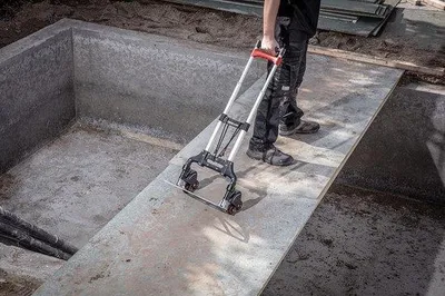 Produktbild von Famanu Transportwagen bis 60 kg - faltbar, Aluminium, Schwarz