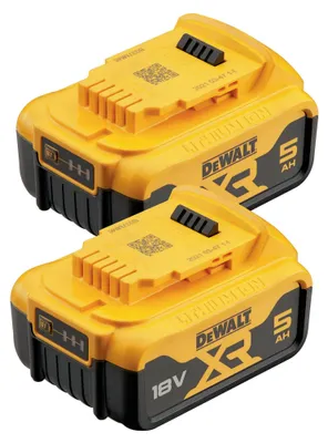Produktbild von DEWALT DCB184P2-XJ Akku-Set - Akku - 5.000 mAh
